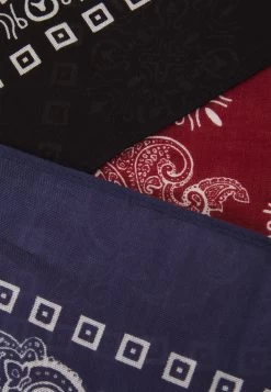 Pier One Unisex - Halsdoek - Black/Blue/Red -Pier One 0763f35dd2c146798be05cd7a75fd0e6