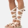 Pier One Leather - Sandalen Met Plateauzool - 003 - Off-White -Pier One 17cd5f0470984f9aac3e1dad538e1fe2