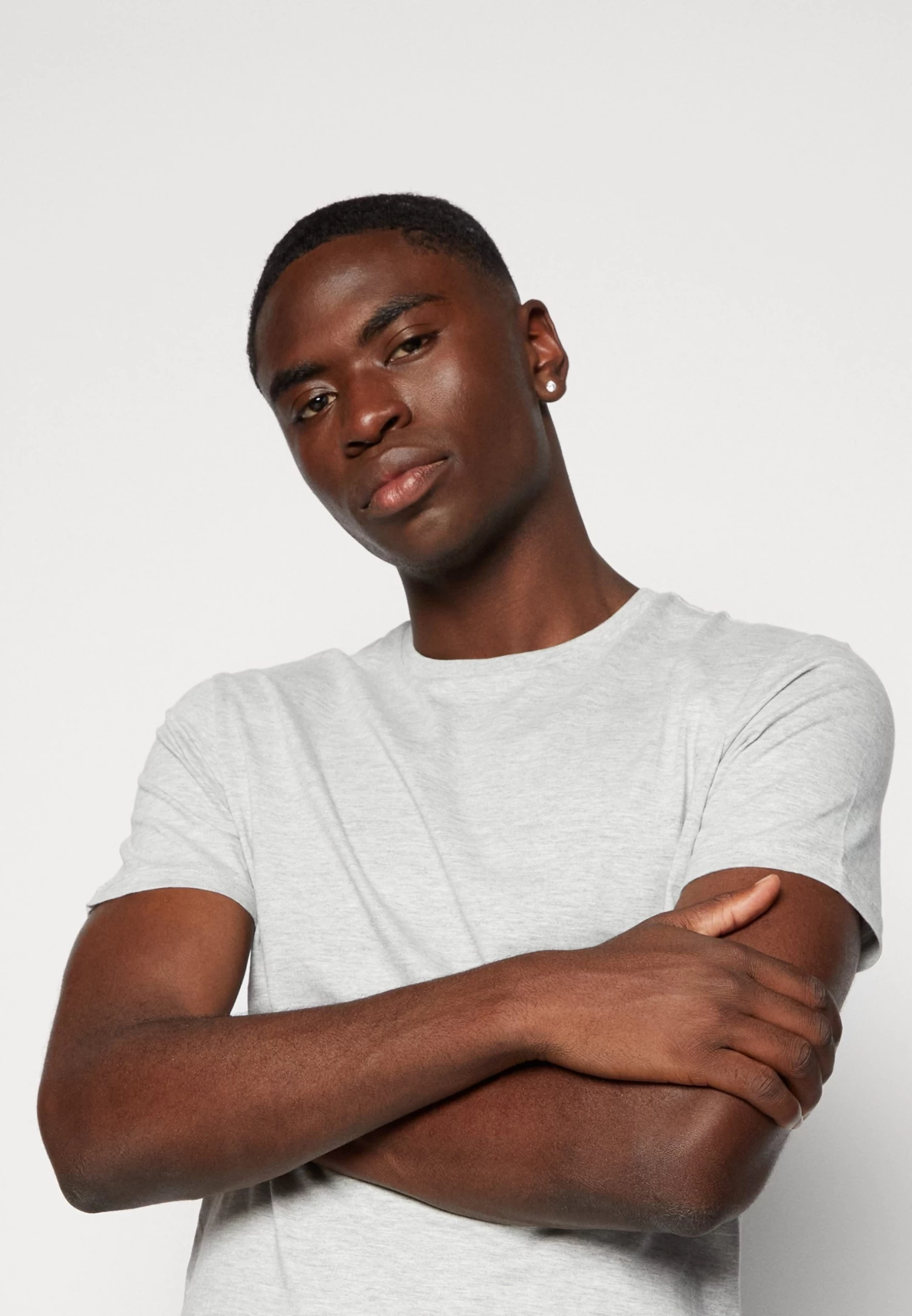 Pier One Unisex 5 Pack - T-Shirt Basic - Black /Dark Blue/Dark Green 6 Pier One Unisex 5 Pack - T-Shirt Basic - Black /Dark Blue/Dark Green - Afbeelding 4