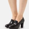 Pier One Leather- Klassieke Pumps - Black
