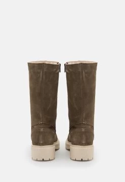 Pier One Leather Winter Boot - Laarzen - Khaki 11 Pier One Leather Winter Boot - Laarzen - Khaki -Pier One 60e648fddcec4a66a5792e11ab31f968