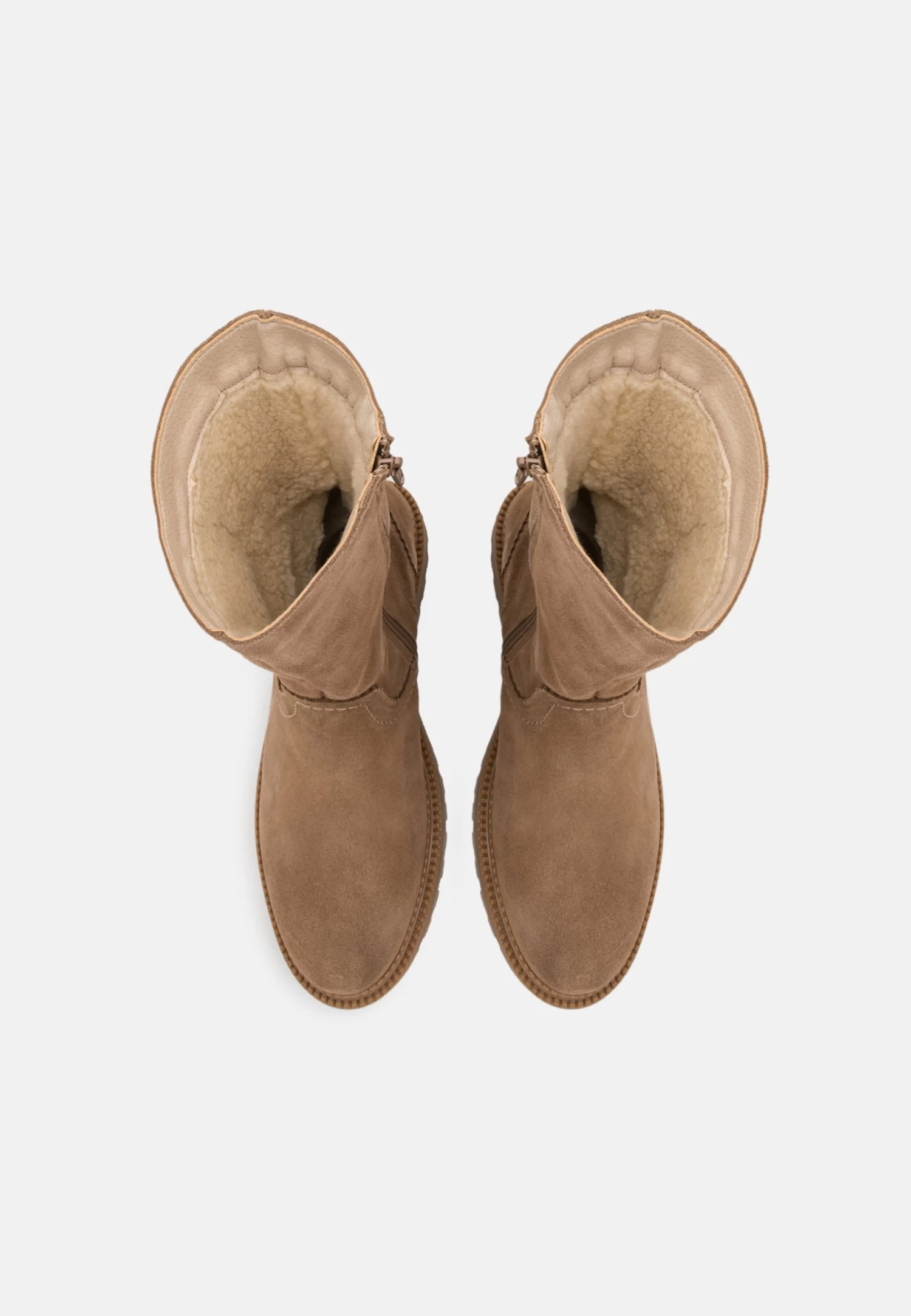 Pier One Leather Winter Boot - Laarzen - Taupe 8 Pier One Leather Winter Boot - Laarzen - Taupe - Afbeelding 6