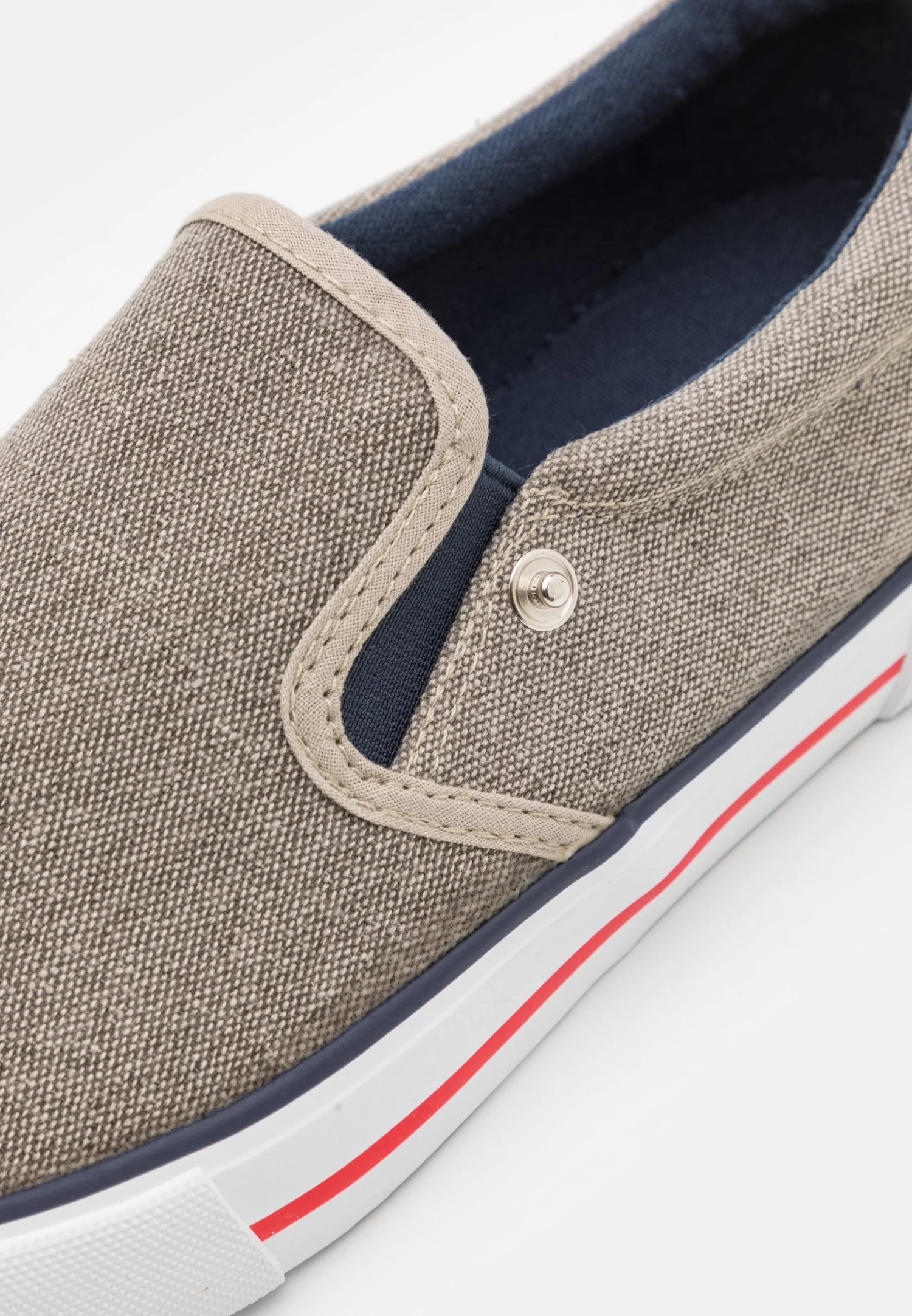 Pier One Unisex - Sneakers Laag - Taupe 8 Pier One Unisex - Sneakers Laag - Taupe - Afbeelding 6