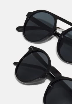 Pier One Unisex 2 Pack - Zonnebril - Black -Pier One 74d856a3cce342899219470f656bd803