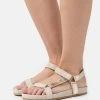 Pier One Leather - Sandalen - Beige -Pier One 760e88b5744641bfbcf56352633f0837