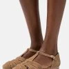 Pier One Leather- Ballerina'S Met Enkelbandjes - Beige 2 Pier One Leather- Ballerina'S Met Enkelbandjes - Beige -Pier One 89cc0456713047b0a98c761fb3fcc6b6