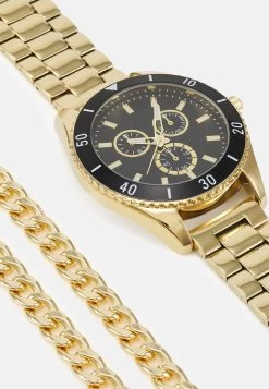 Pier One Set Unisex - Horloge - Gold-Coloured -Pier One 9f4c79230d3245618f1256db8093f071
