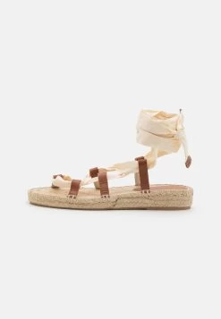 Pier One Leather - Sandalen Met Plateauzool - 003 - Off-White -Pier One c9c33ac834204179ae71c336bcdea496