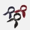 Pier One Unisex - Halsdoek - Black/Blue/Red -Pier One e0cc99c98ef847b4bc6cfe54e28bf9df