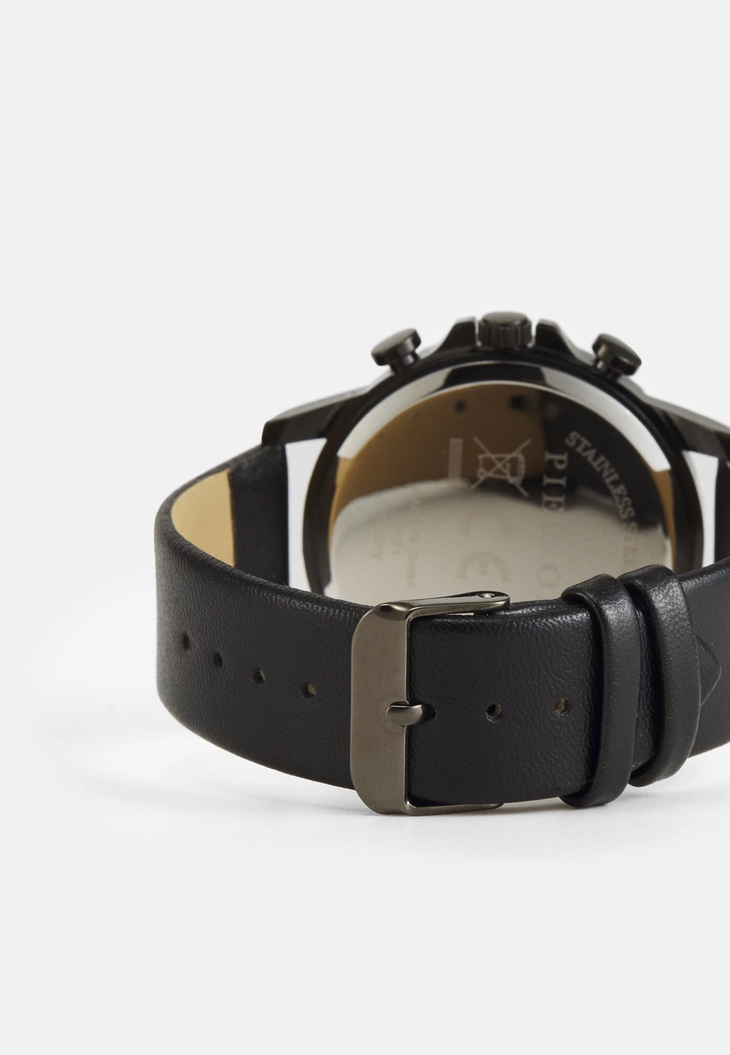 Pier One Unisex - Chronograaf - Black 4 Pier One Unisex - Chronograaf - Black - Afbeelding 2