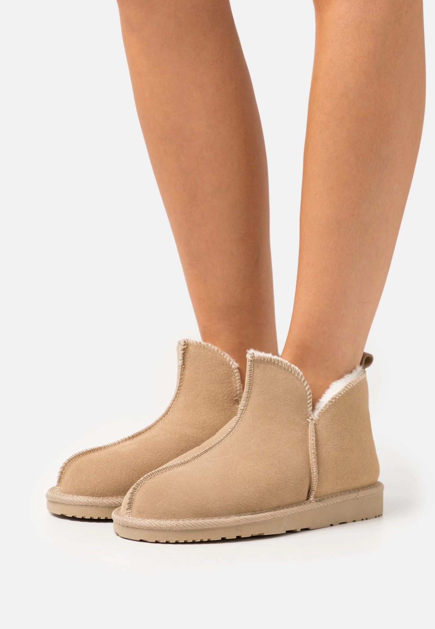 Pier One Leather- Pantoffels - Beige 3 Pier One Leather- Pantoffels - Beige