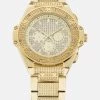 Pier One Unisex - Horloge - Gold-Coloured -Pier One f310276bd3e94e629ec6e70247a98732