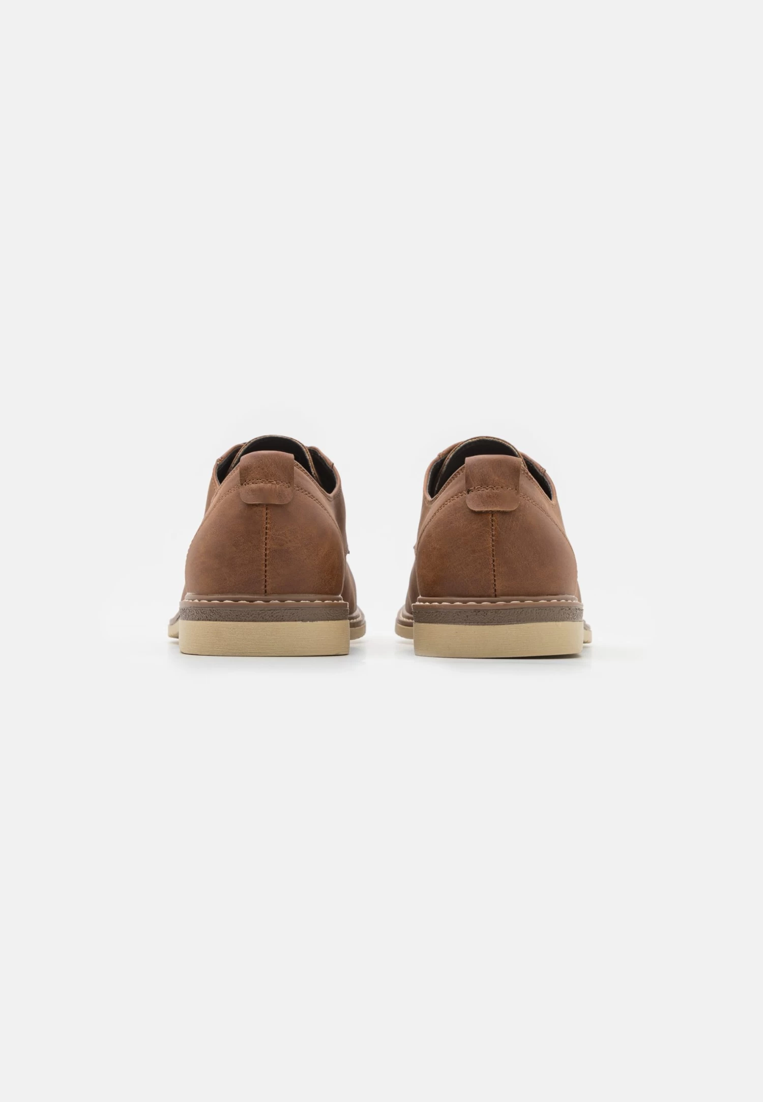 Pier One Unisex - Veterschoenen - Cognac 5 Pier One Unisex - Veterschoenen - Cognac - Afbeelding 3