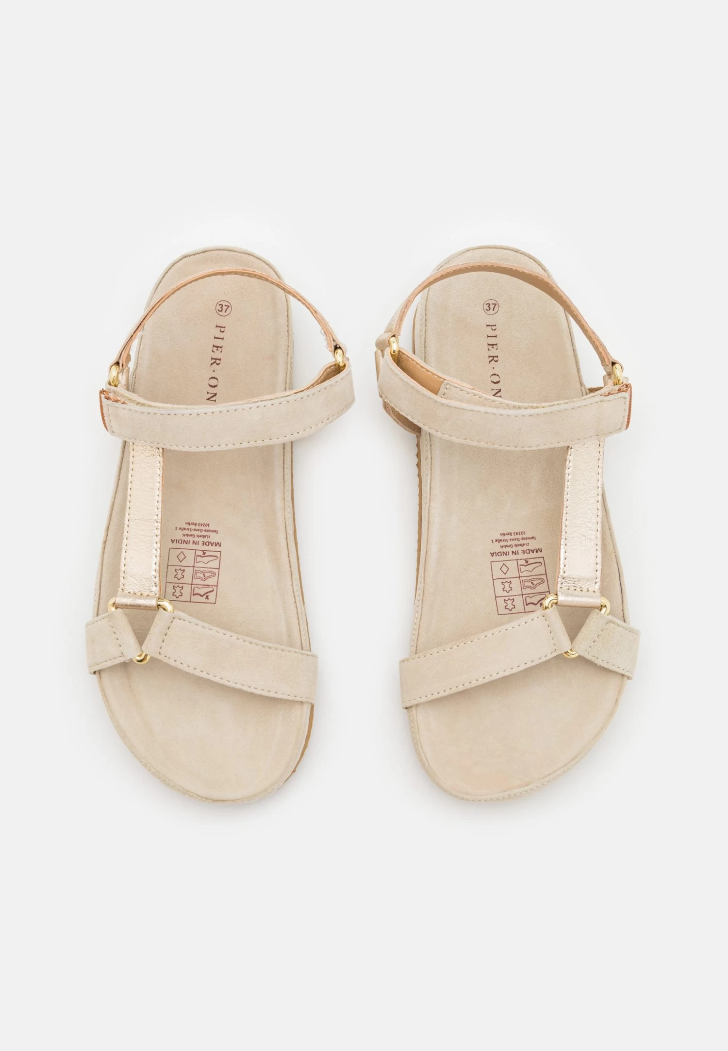 Pier One Leather - Sandalen - Beige 8 Pier One Leather - Sandalen - Beige - Afbeelding 6